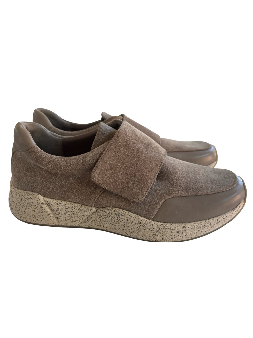 Vince Cage Cloud Suede Platform Sneakers Sz 6.5